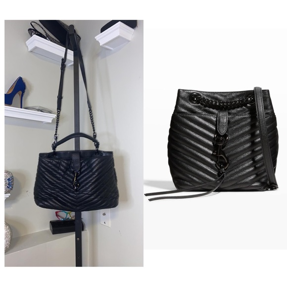 Rebecca Minkoff Edie - Black cross cube, one size fits all, Black - Picture 2 of 13
